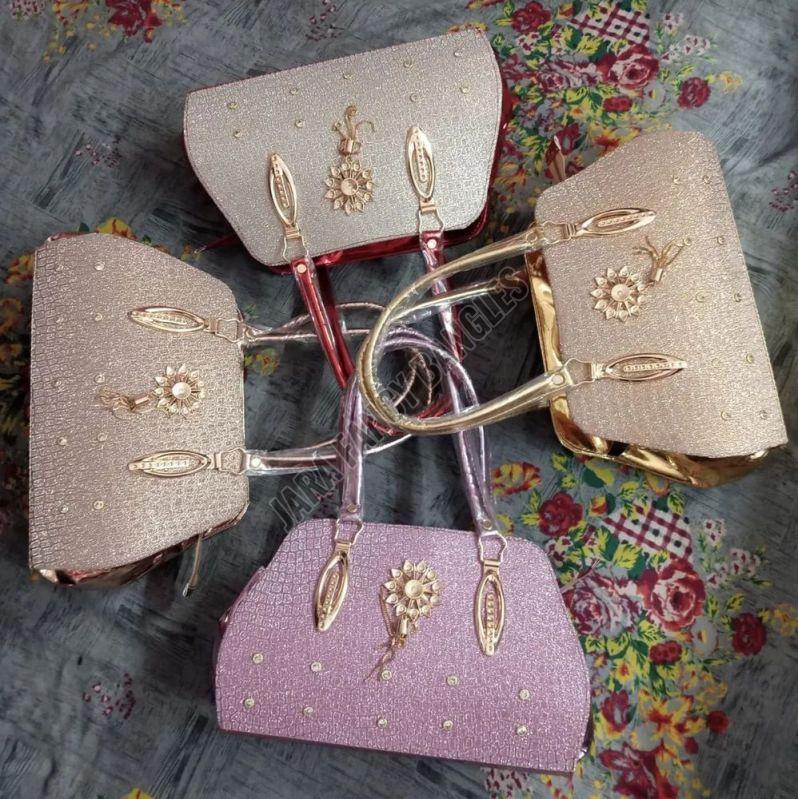 Multicolor Rexine Fancy Ladies Hand Bags