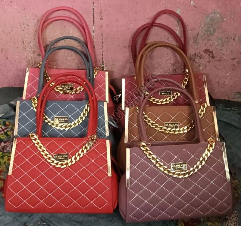 Rexine Trendy Ladies Hand Bags