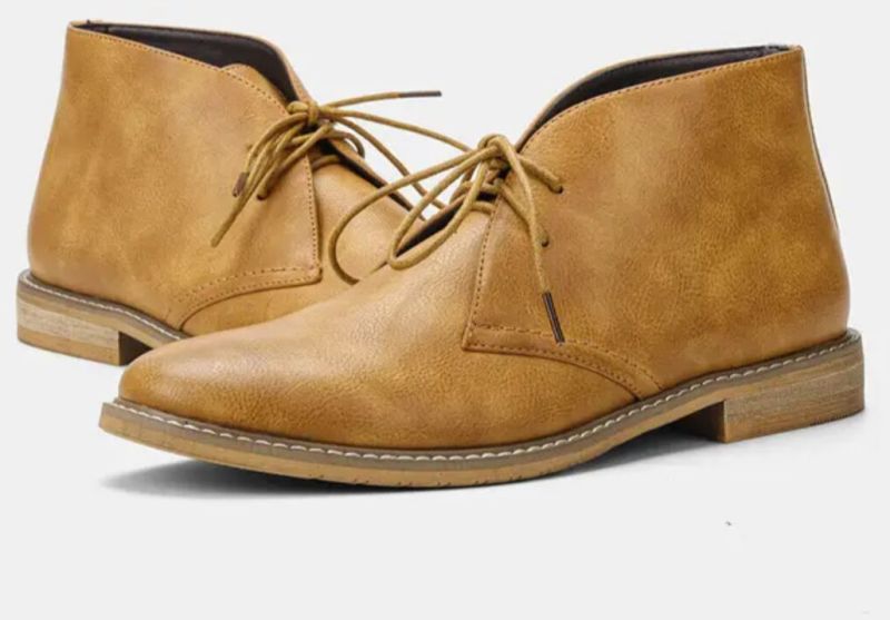 Mens Brown Leather Shoes