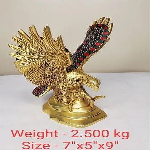 Brass Eagle Statue