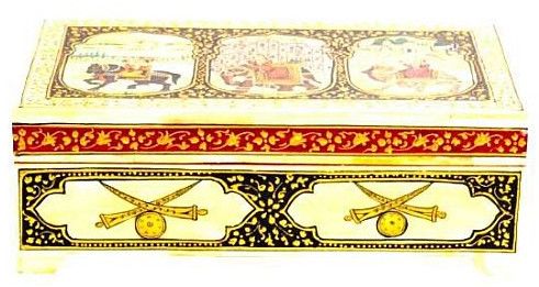 Decorative Bone Wooden Painting Box