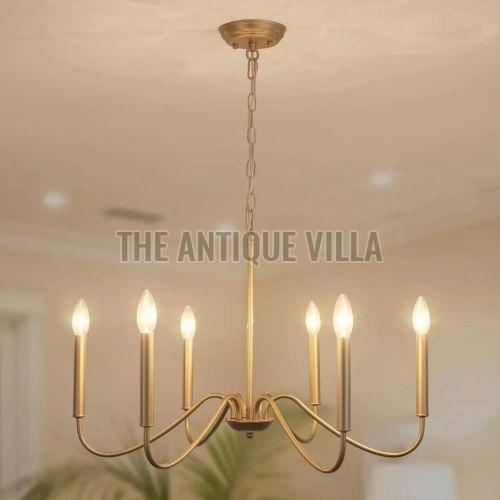 6 Arms Candle Hanging Chandelier