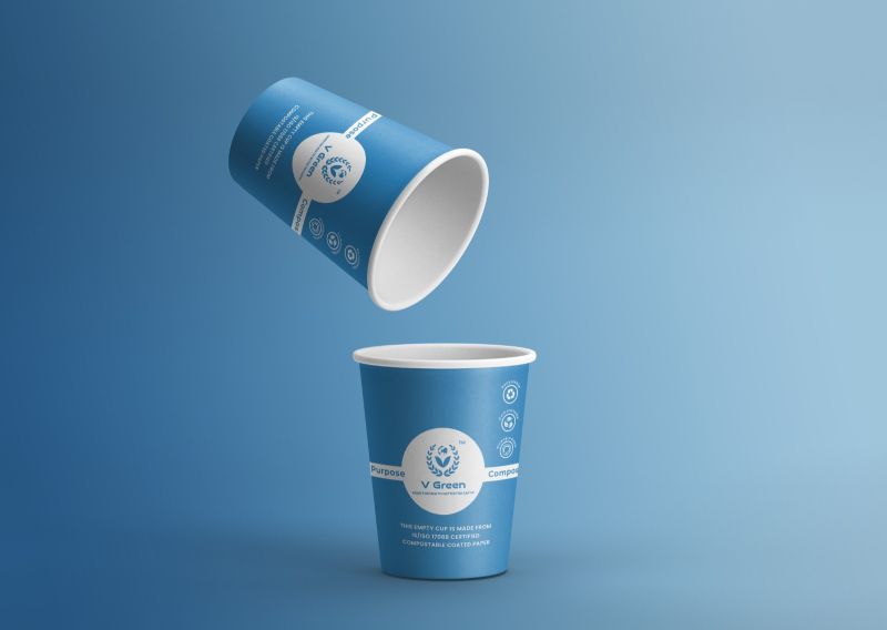 140ml Bio Compostable Paper Cup