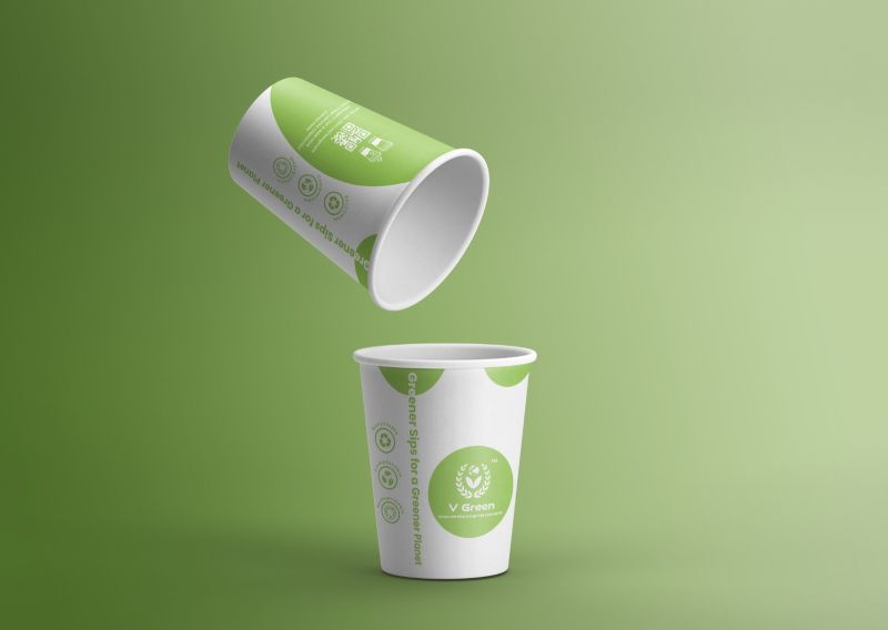 178 GSM Bio Compostable Paper Cup