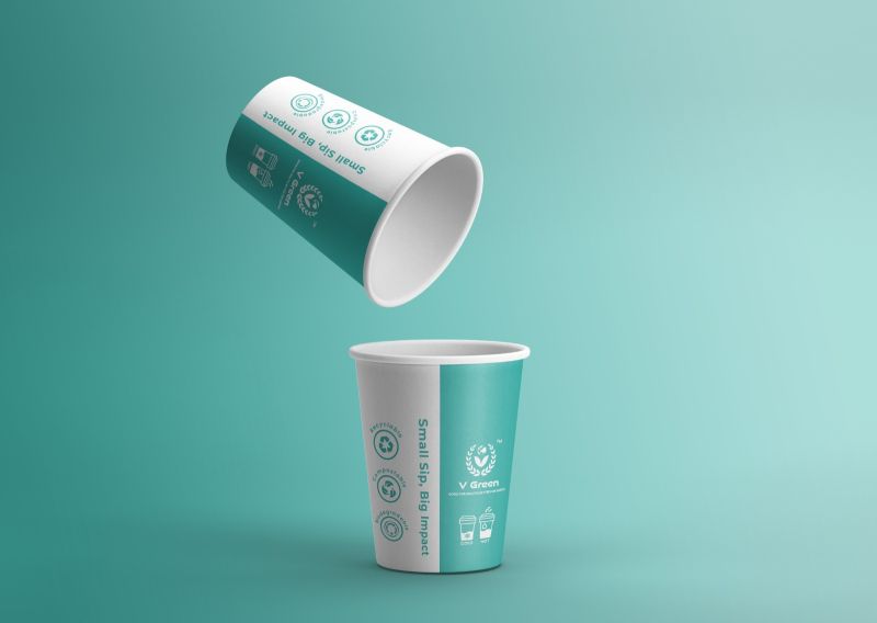 Double Shade Bio Compostable Paper Cup