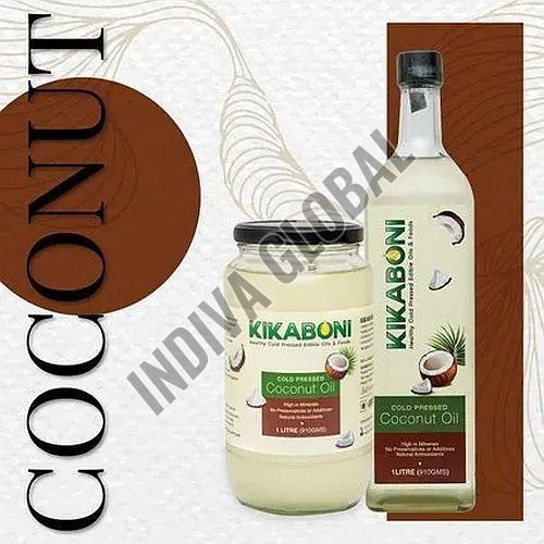 1 Litre Kikaboni Cold Pressed Coconut Oil