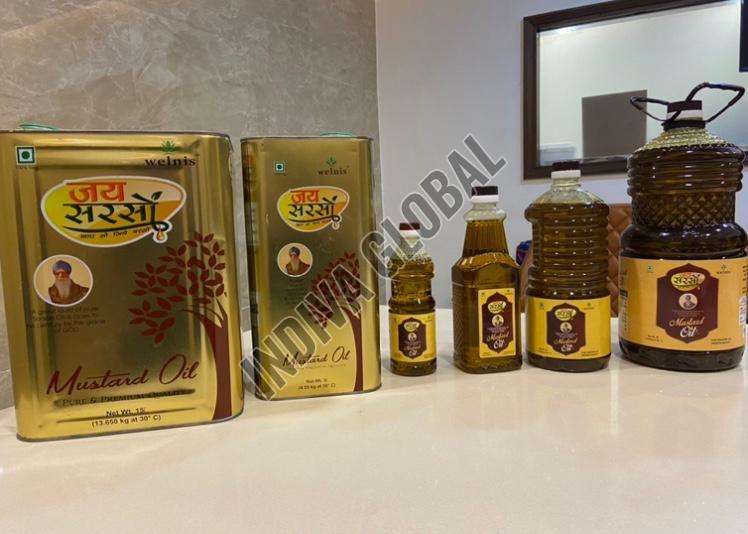 Cold Pressed Kachi Ghani Mustard Oil