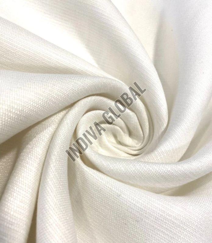 White Linen Fabric