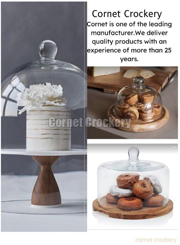 Wooden Hope Cake Stand