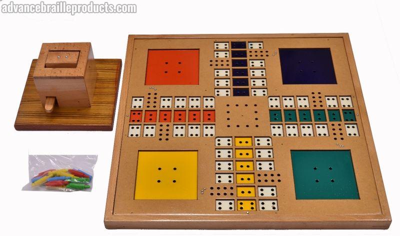 Ludo Board Game For Blinds