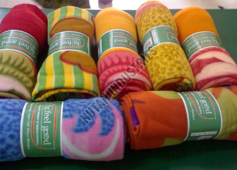 Printed Fleece Blankets