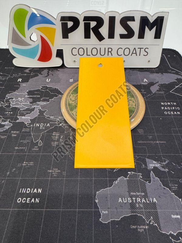 Dark Golden Yellow Matt Powder Coating Powder