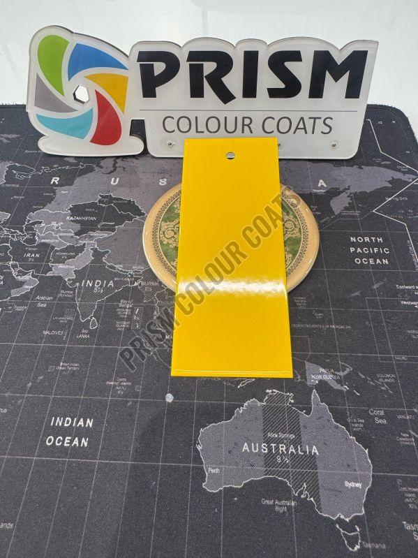 Golden Yellow Glossy PP Powder Coating