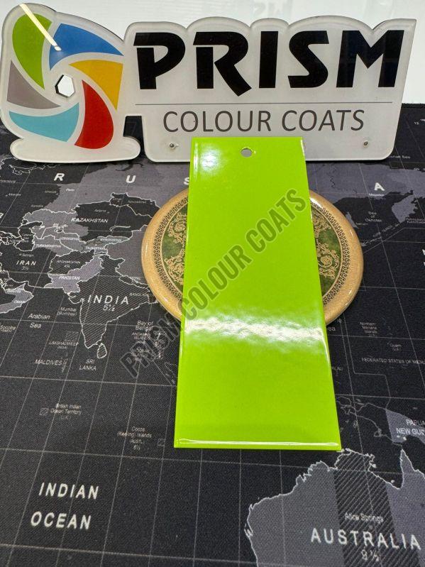 Lemon Green Glossy Powder Coating Powder