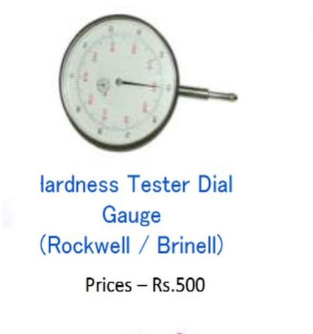 Hardness Tester Dial Gauge