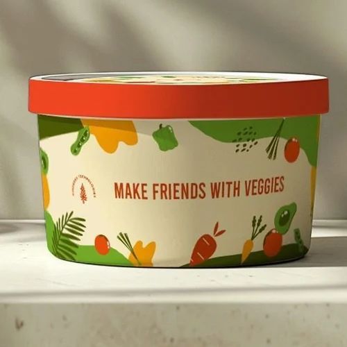 500ml Printed Paper Bowl
