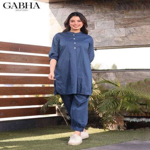Plain Women Co-ord Set