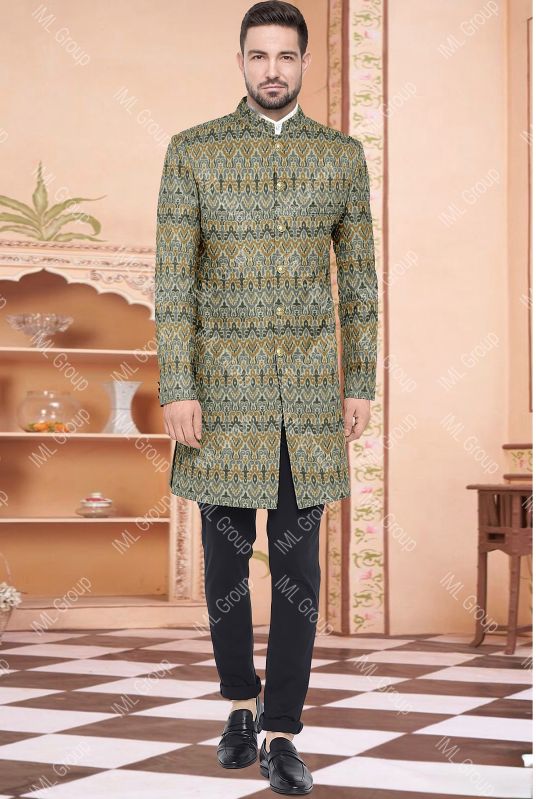 Mens Digital Printed Dress Material