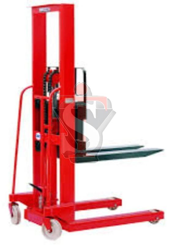 Hand Operated Hydraulic Stacker