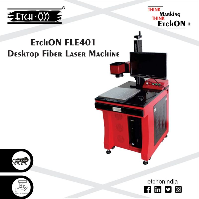Fiber Laser Desktop Marking Machine-Etchon-FLE-D20W