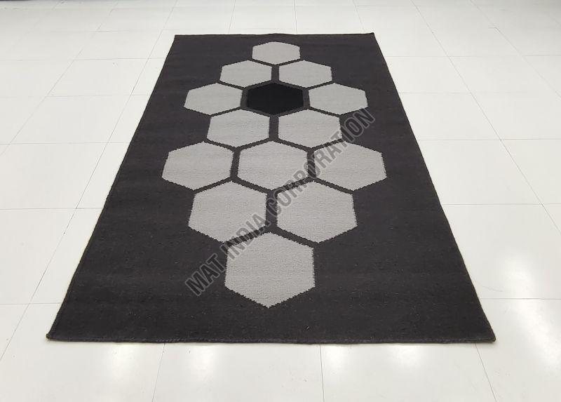 Diamond Pattern Woolen Kilim Rugs