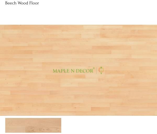 Junckers Beech Classic Hardwood Flooring