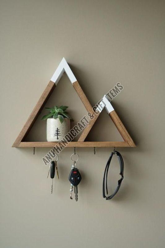 Wooden Wall Mounted Key Holder
