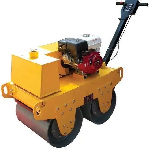 Double Drum Walk Behind Road Roller