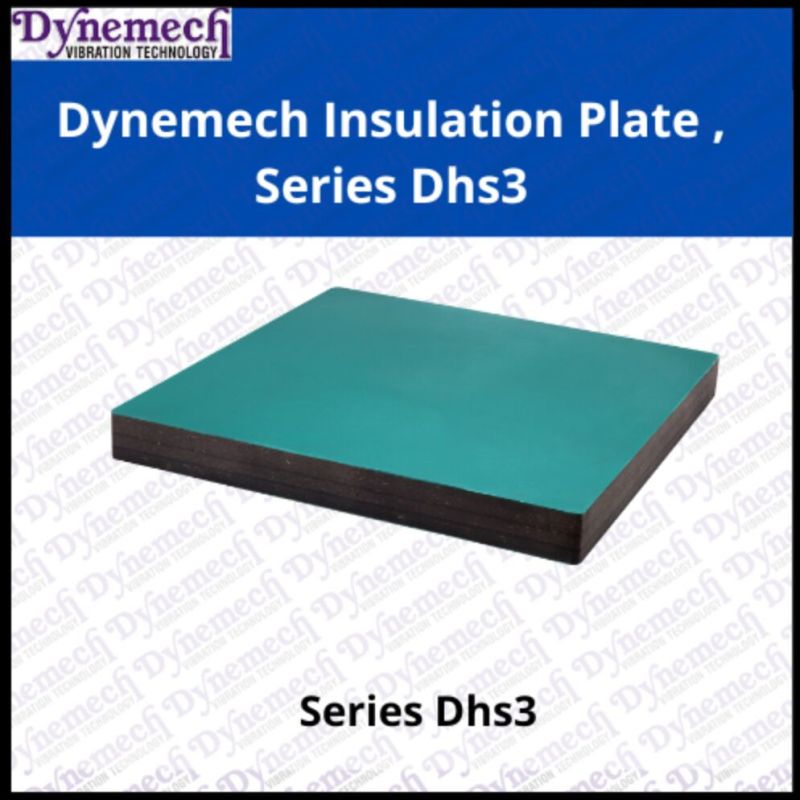 Dynemech DHS 3 Shock Absorbing Rubber Pad ,for Industry