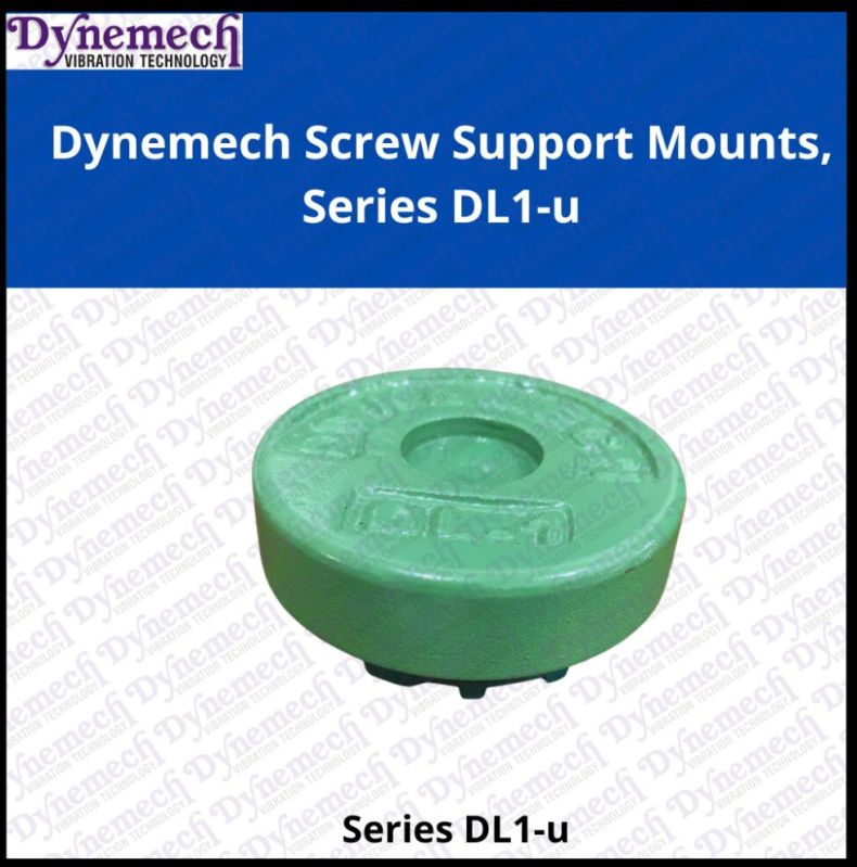 Dynemech DL1 U High Friction Circular Machine Mount