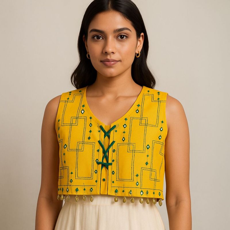 Sleeveless Jacket