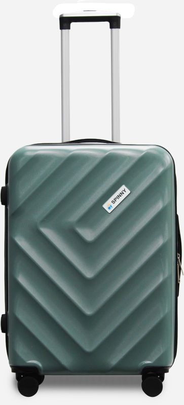 Dusty Blue 3 Piece Set Luggage Trolley Bags