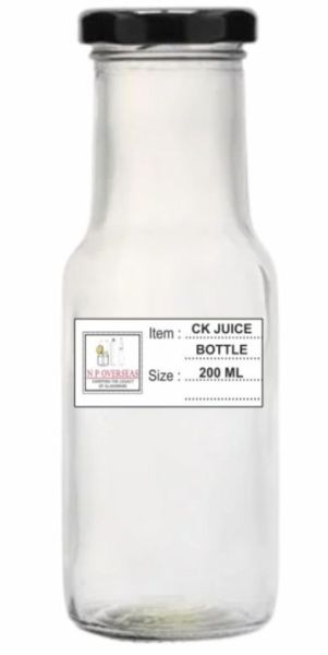 Juice Bottle Label