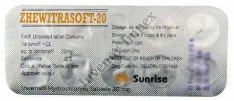 Zhewitra Soft 20mg Tablet