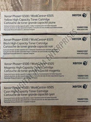 Genuine Xerox Phaser 6500/WorkCentre 6505 Cmyk Toner Cartridge Set