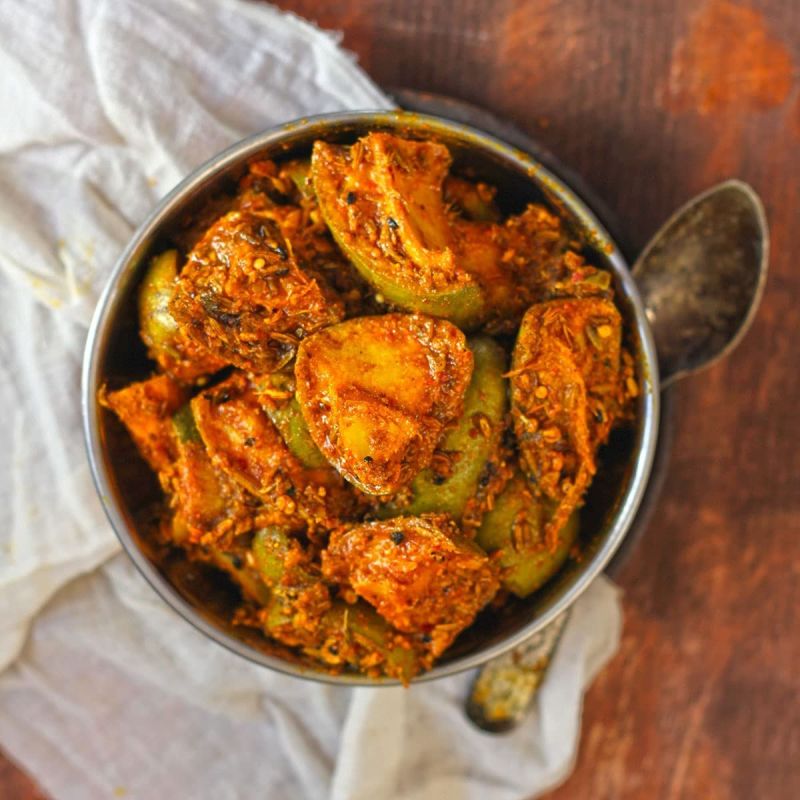 Homemade Mango Pickle
