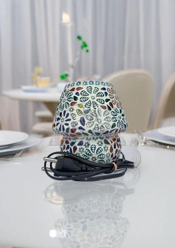 5inch Moasic Mushroom Table Lamp
