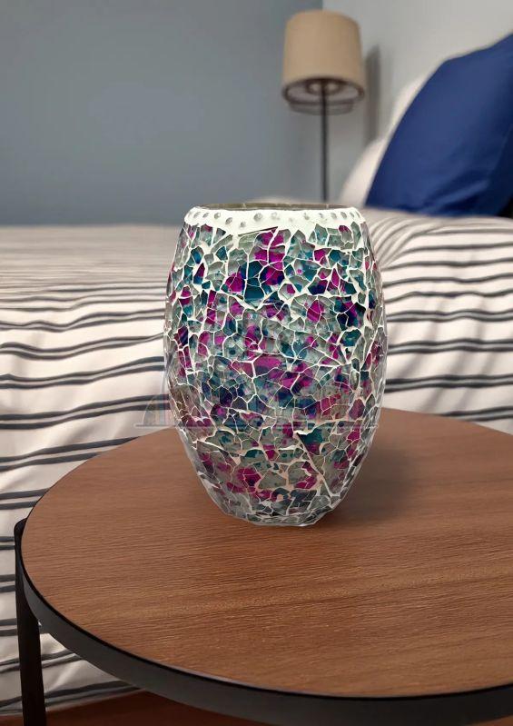 6 Inch Dholak Shaped Tafan Table Lamp