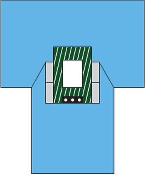 Cardiovascular Incise Drape