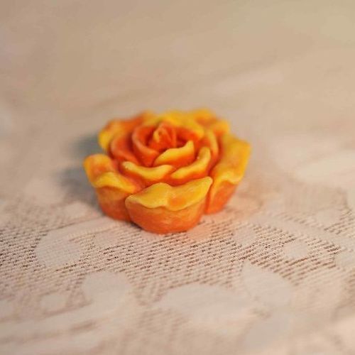 Rose Flower Candles