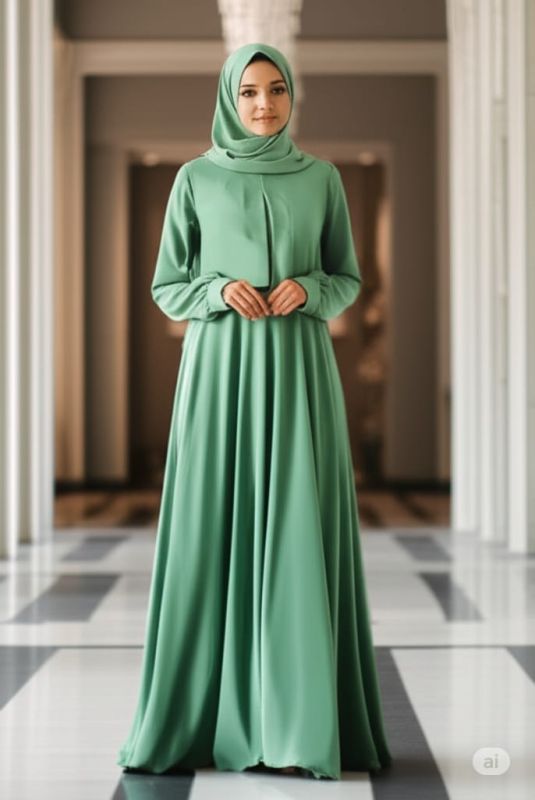 Premium Layered Abaya