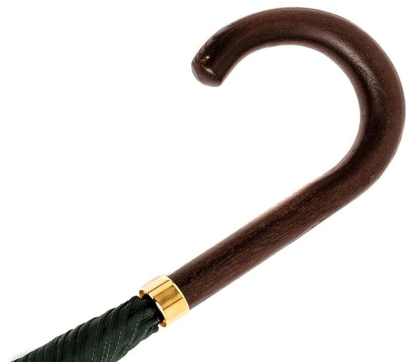 Brown Wooden Stick Umbrella Handle