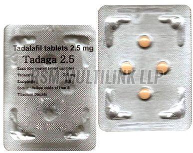 Tadalafil 2.5mg Tablet