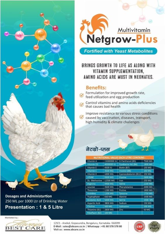 Poultry Growth Promoter Supplement
