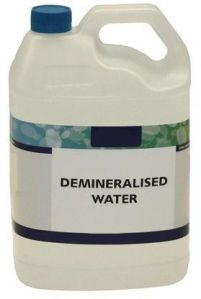 Demineralized Water Demineralized Water