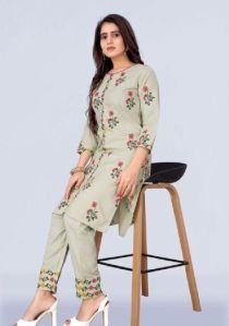 kurti pant set
