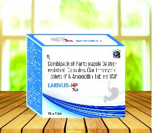 Combipack of Pantoprazol Clarithromycin and Amoxicillin