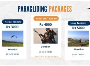 Paragliding Packages In Bir Billing