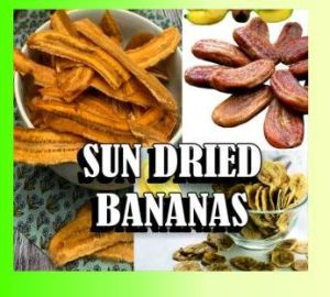 Sun Dried Bananas