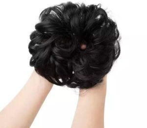 THE KALKI STORE 1 Pcs Messy Bun Scrunchie Hair Extension